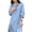 Light Blue, variant on Joernso Women's Denim Shirt Dress Roll Up Long Sleeve Button Down Maxi Dress Summer Casual Lapel Loose Shift Jean Dress with Pocket