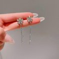 thumbnail image 1 of Pendiente de plata de ley para mujer y niña, estilo Frin Vinta Ear S----E4076 dorado--Código de producto 62945 E4076 dorado, 1 of 5