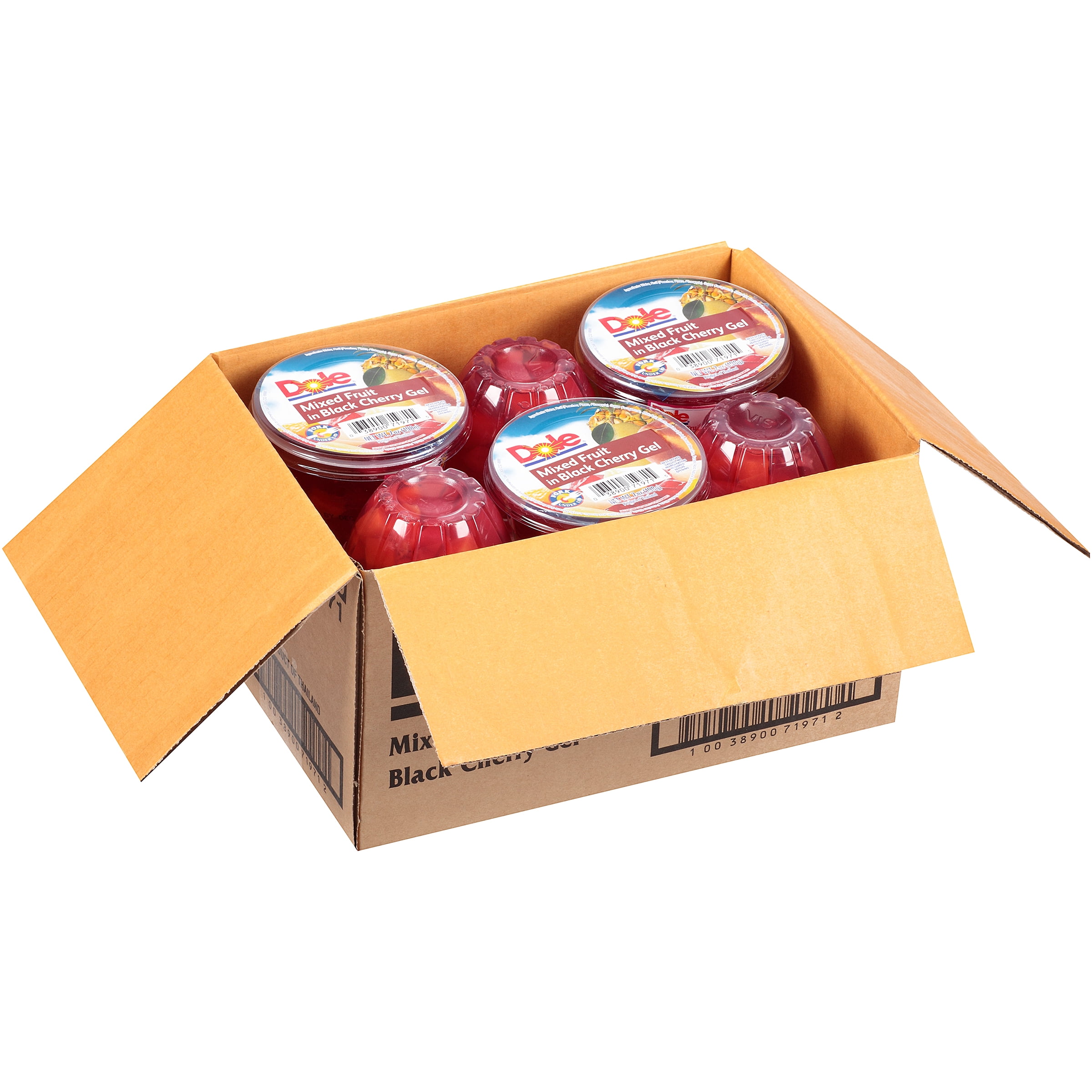 Dole Mixed Fruit in Black Cherry Gel, 7 oz - Case of 12