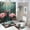 AA, variant on Space Adventure Icons Set-2 Shower Curtain Sets Non-Slip Rugs Bath Mat Toilet Cover U Shaped Mat 4 Pcs