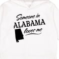 thumbnail image 3 of Inktastic Someone in Alabama Loves Me Toddler Hoodie, 3 of 4