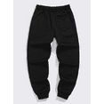 thumbnail image 3 of Men's Commuter Solid Color Casual Drawstring Waist Sweatpants, Up to Size XXL, 3 of 5