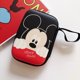 thumbnail image 1 of Disney-monedero portátil de Mickey Mouse y Stitch para móvil, bolsa de mano con dibujos animados de Minnie, Pato Donald, bolsa con Cable Usb para regalo11 Fivean unisex, 1 of 2