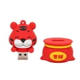 thumbnail image 4 of Unidad flash USB Bling Bling 32 GB tecnología estable portátil diseño de tigre de dibujos animados, 4 of 12