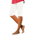 thumbnail image 1 of Birdeem Ensembles Haut et Shorts pour Femmes Taille Élastique d'Été Uni Décontracté avec Sortie Demi-Shorts Pantalons, 1 of 12