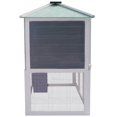 thumbnail image 3 of vidaXL Animal Rabbit Cage Double Floor Wood, 3 of 5