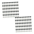 thumbnail image 2 of BLESIYA 100 Pieces Metal Eyelets Grommet Heavy Duty for Scrapbooking Belt Canvas Matt black, 2 of 8