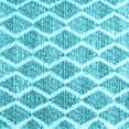 thumbnail image 1 of Ahgly Company Indoor Square Abstract Light Blue Contemporary Area Rugs, 8' Square, 1 of 4