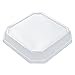 thumbnail image 3 of Restaurantware-LIDS ONLY: Sustain 7.87 x 7.87 x 1.3 Inch Dome Lids, 100 Disposable PLA Plastic Dome Lids - Containers Sold Separately, Sustainable, Clear Plastic Container Lids, For Takeaways, 3 of 4