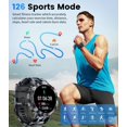 thumbnail image 4 of Reloj inteligente ESFOE Military para hombre con contestador/marcado de llamadas IP68, 4 of 9