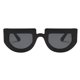 thumbnail image 2 of Vintage UV400 Outdoor Shades Mujeres Hombres sol porizadas Marco negro Lente gris negro Hugo Gafas de sol de mujer de moda, 2 of 6
