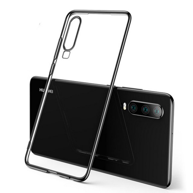 Étui Compatible avec Huawei P30 Étui de Téléphone en TPU Souple - Étui de Protection Mince avec Protection de Caméra Compatible pour Huawei P30