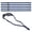 Blue black, variant on Multipurpose Glasses Straps Colorful Neck Cord Adjustable Clasp for Boating Diving Water Activity