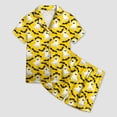 thumbnail image 5 of NIEWTR Kids Satin 2 Piece Outfits Girls Halloween Pajamas Sets Short Sleeve Sleep Top and Shorts Pajama Set 2-Piece Full Suit Clothes, 5 of 5
