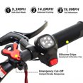 thumbnail image 2 of RFN EVO18 Electric Dirt Bike & Jump Bike, 36V Lightweight Aluminum Frame, 3-Speed Modes, Dual Hydraulic Disc Brakes, 18.6 MPH Max Speed, 9.3-Mile Range, 2 of 7