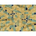 thumbnail image 5 of oneOone Rayon Gamboge Fabric Geometric Texture Sewing Craft Projects Fabric Prints By Yard 56 Inch Wide, 5 of 5