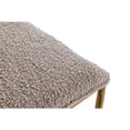 thumbnail image 3 of Modrest Atlanta - Modern Beige Fabric & Brass Counter Chair, 3 of 7