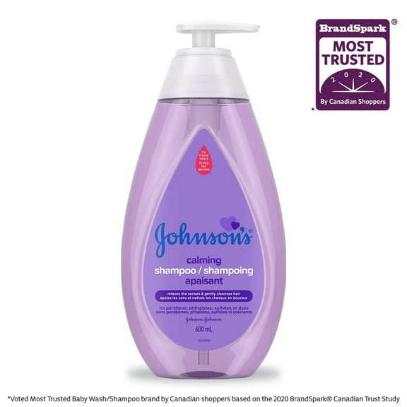 Johnson's Baby, Paraben Free, Calming Shampoo 600ml