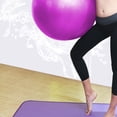 thumbnail image 3 of Pelota de yoga - Pelota de ejercicios para entrenamiento de pilates - Estabilidad - Antiestallido y antideslizante para fisioterapia, parto, silla de oficina, asiento flexible, gimnasio en, 3 of 5