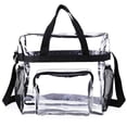 thumbnail image 1 of Cateissary Bolsas de viaje transparentes, bolsa de almacenamiento de cosméticos, estuche de belleza transparente con cierre de cremallera, Almacenamiento y organización del hogar No.1, 1 of 6