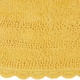 thumbnail image 3 of Alfombra de baño DII Crochet Collection reversible pequeña ovalada amarilla, 3 of 8
