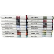 Mainstays Stripe Hand Towel - Brownsto