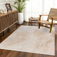 thumbnail image 4 of Beige Modern Area Rugs for Living Room Washable Rugs Boho Moroccan Area Rug Soft Neutral Geometric Bohemian Carpet Distressed Indoor Rug for Bedroom Dining Room Office Foldable Nonslip Rug, 4 of 9