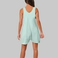 thumbnail image 6 of vdgthytj Summer Rompers for Women 2025 Crew Neck Tank Top Shorts Casual Loose One Piece Jumpsuit Overalls with Pockets, 6 of 8