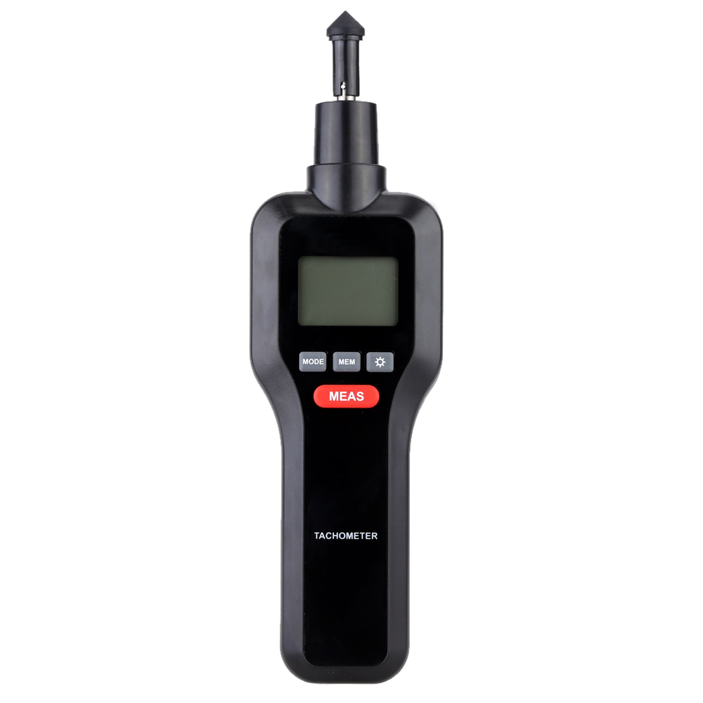 Noncontact & Contact Digital Laser Tachometer Tach RPM Tester Handheld