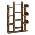 thumbnail image 1 of VASAGLE Librería en Forma de Árbol, Estantería con 13 Compartimentos, Armario de almacenamiento, 25 x 86 x 140 cm, Marrón Rústico, 1 of 5