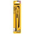thumbnail image 2 of DeWALT DW4802 - 6" 6 TPI Wood Cutting Reciprocating Saw Blade, 2 of 7