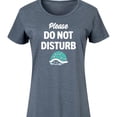 thumbnail image 3 of Instant Message - Please Do Not Disturb - Turtle Shell - Women's Any Way Dress, 3 of 6