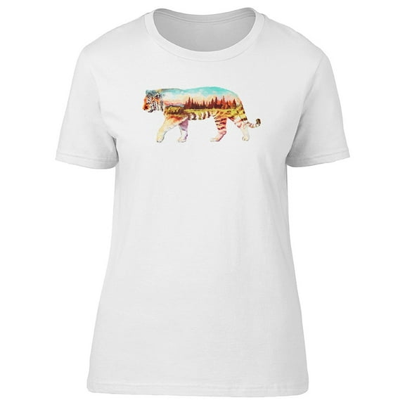 Landscape Tiger T-Shirt Men -Image by Shutterstock, Male 4X-Large