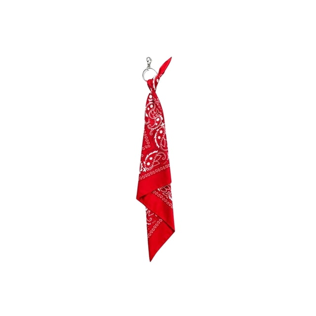 Jumpingount Pantalones de baile callejero estilo hip hop para hombre y mujer, llavero para fiesta, puesta en escena, pantalones vaqueros, pañuelo colgante, Ropa, zapatos y accesorios Miscelánea Rojo Jumpingount AP013999-01