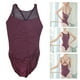 thumbnail image 4 of Ropa de baile de ballet para mujer con estilo, leotardo, costura de danza, eslinga de malla, ropa de práctica de gimnasio (L), 4 of 8