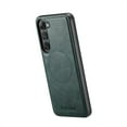 thumbnail image 6 of Compatible with Samsung Galaxy S23 Magnetic Case, Classic Premium PU Leather TPU Hybrid MagSafe Ultra Slim Protective Skin Friendly Shockproof Case Cover for Samsung Galaxy S23, Green, 6 of 7