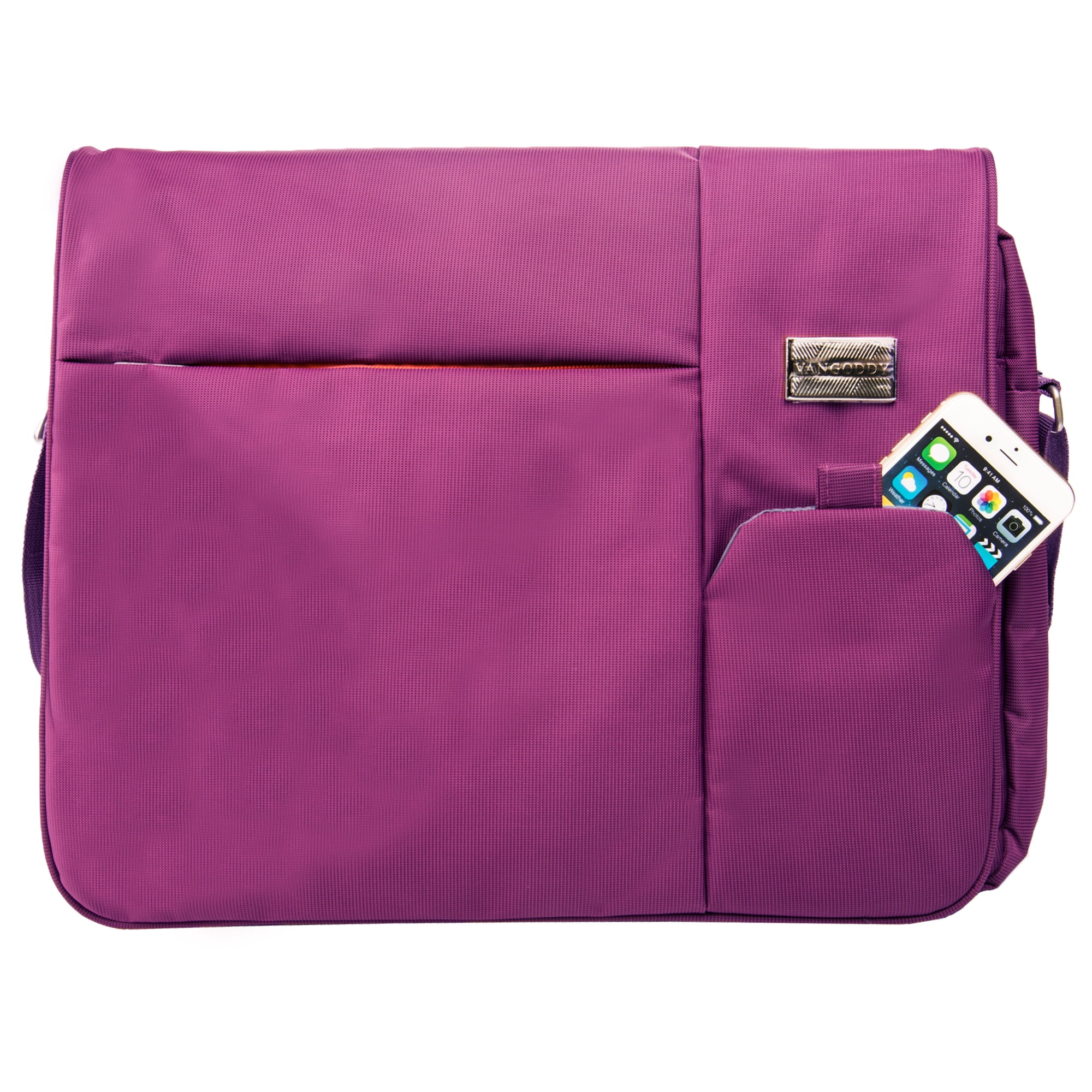 VANGODDY Italy Premium Laptop Messenger Bag for Lenovo Laptops 13  14  15.6 inches