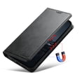 thumbnail image 2 of Case for iPhone 16 Plus, Leather Wallet Case with Kickstand RFID Blocking Credit Card Holder Magnetic Closure Shockproof Case Compatible with iPhone 16 Plus, Black, 2 of 7