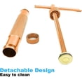 thumbnail image 3 of Loriketty Paste Craft Clay Extruder - 20 Patterns for Sugar Paste, DIY Cake Decorating - Gold, 3 of 6