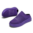 thumbnail image 2 of VeFlora Couples On Mesh Sneakers, Breathable Knit Casual Walking Shoes, Lightweight Thick Sole Platform Loafers for Men Women, Everyday Summer Comfort Shoes(Purple/43), 2 of 7