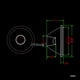 thumbnail image 4 of Interruptor de botón de metal de 8 MM, 10 MM, 12 MM y 16 MM, botón de bloqueo automático, interruptor de bloqueo automático de cabeza alta, 1 normalmente abierto, resistente al agua y antioxidante, 4 of 5