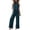 Navy, variant on Lopecy-Sta Womens Sets Halter Sleeveless Crop Tops and Wide Leg Long Pants Casual Two Piece Matching Outfit for Poolside Trip