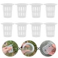 thumbnail image 2 of Miangastore 50pcs Hydroponic Plant Pot Hydroponic Plastic Basket Plant Growing Net Pot, 2 of 8