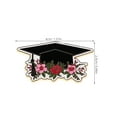 thumbnail image 2 of PAMINGONO Graduation Cap Brooch Pin Elegant Square Cap Shape Metal Accessory for Graduation Accessories 5Pcs, 2 of 8