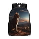 thumbnail image 1 of Balery Pyramid Desert Cat Mochila - Mochila Estilosa y Duradera para Laptop de 15 Pulgadas con Tela Oxford Impermeable, 1 of 8