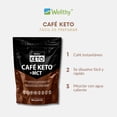 thumbnail image 3 of WELLTHY KETO | Caf&eacute; Keto 360g. Caf&eacute; Soluble Adicionado con MCT en Polvo de f&aacute;cil preparaci&oacute;n. Gluten Free, Vegano, Paleo Safe, Non GMO, Sin Az&uacute;ca, 3 of 8