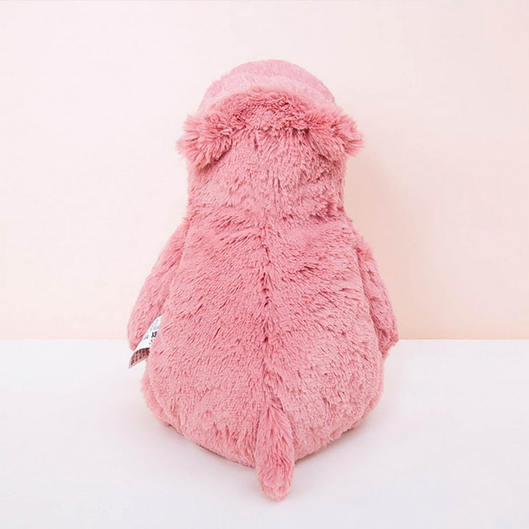 BINGLI Pink Hippo Weighted Stuffed Animals,Sensory Comfort Plush