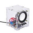 DIY Bluetooth Speaker Part with Amplifier Acrylic Shell Soldering