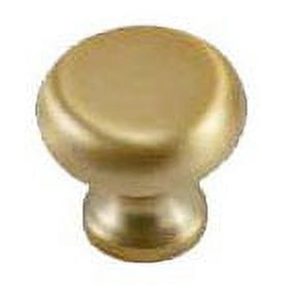 Residential Essentials 10206SB Cabinet Knob - Satin Brass
