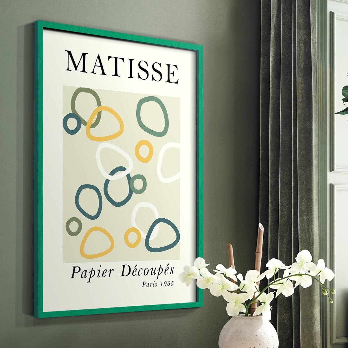 Matisse CCLXXXI in Solid Wood 8 x 10 Framed Print
